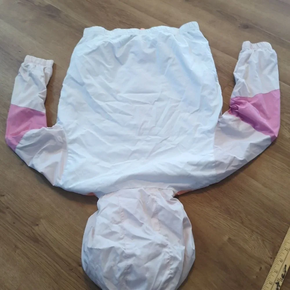 Little Girls Light Jacket, Ideology, Size M. Pink/Orange/White.  Cute!‎ C